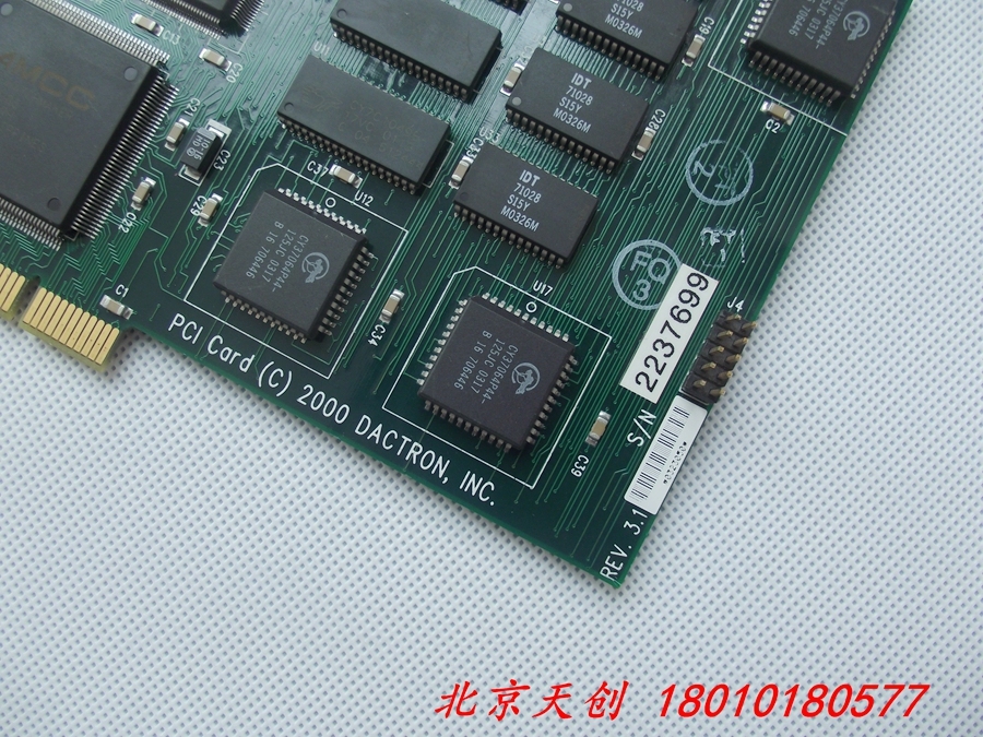 Beijing spot! PCI CARD (C) 2000 DACTRON, INC acquisition card data acquisition card