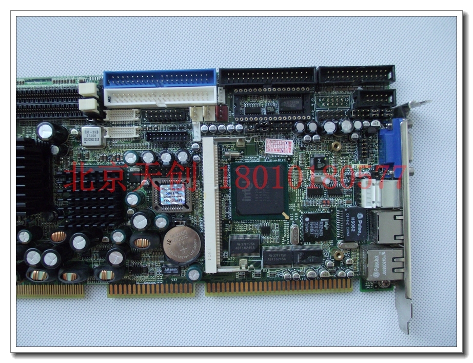 Beijing, a total length of the original P4 industrial motherboard IB820FH-32 to send CPU memory function is normal