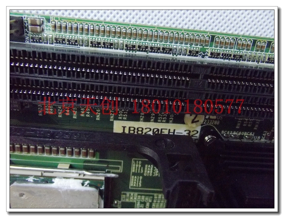 Beijing, a total length of the original P4 industrial motherboard IB820FH-32 to send CPU memory function is normal