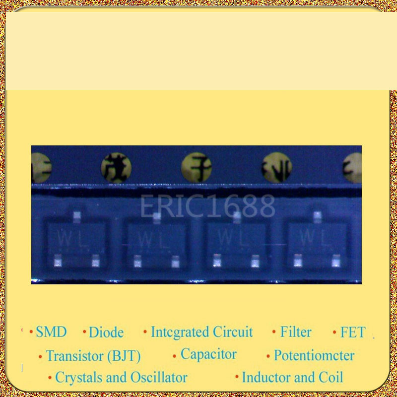 2SC5755 SOT-23 pen NPN triode printing: WL -