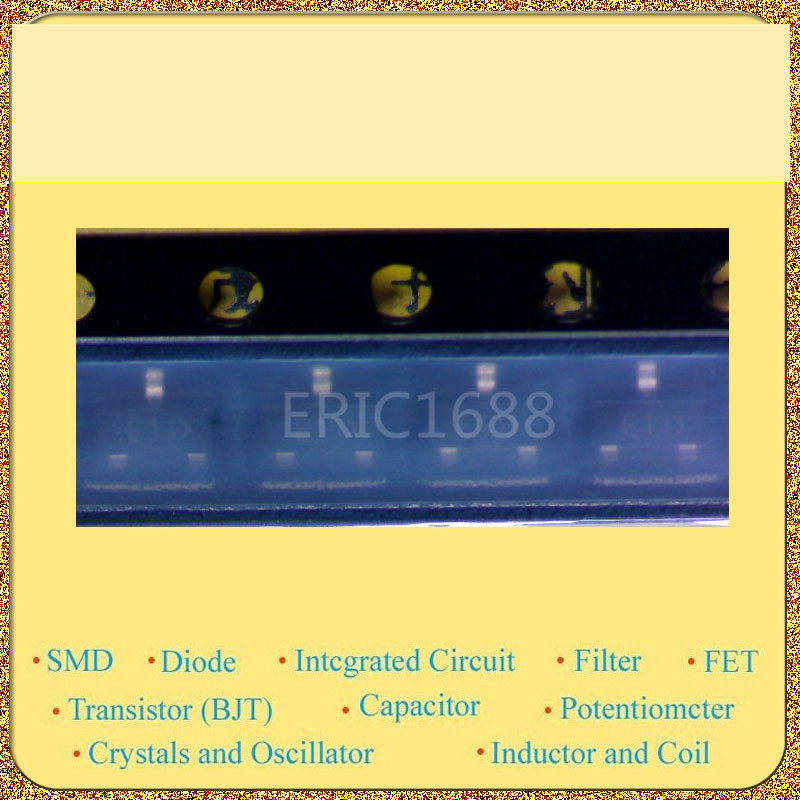 BFS17LT1 SOT-23 pen NPN triode printing: E1D -