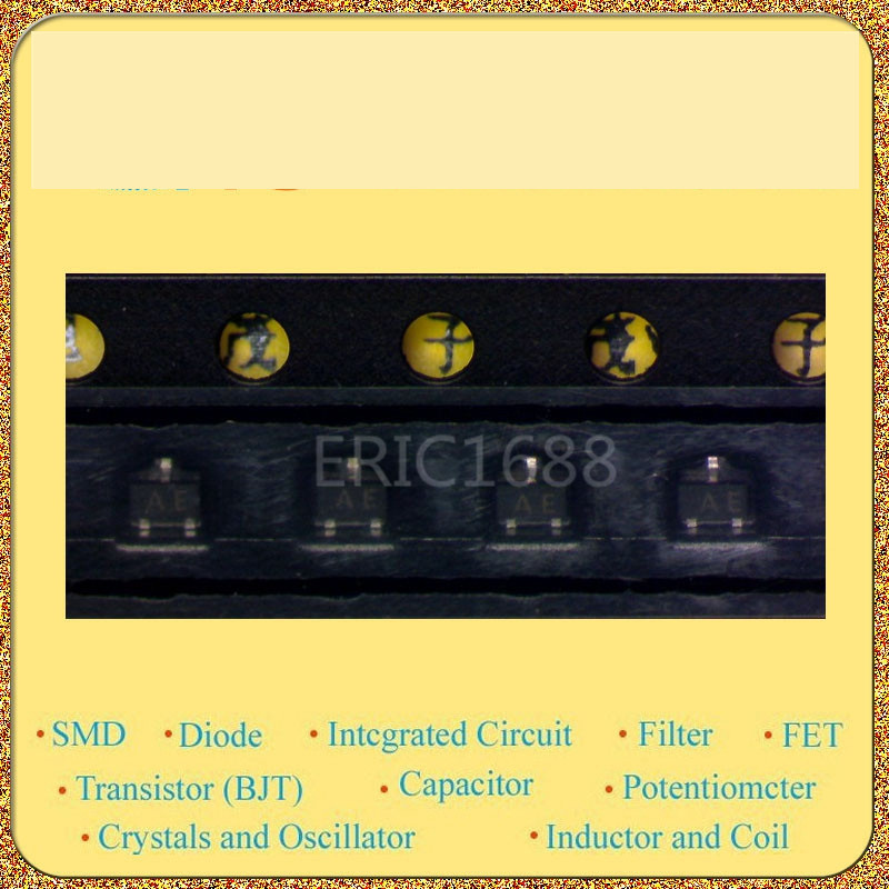 MT3S04S SOT-523 pen NPN triode printing: AE -