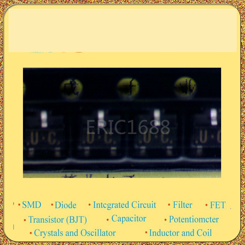 2SC2404-C SOT-23 pen NPN triode printing: UC -