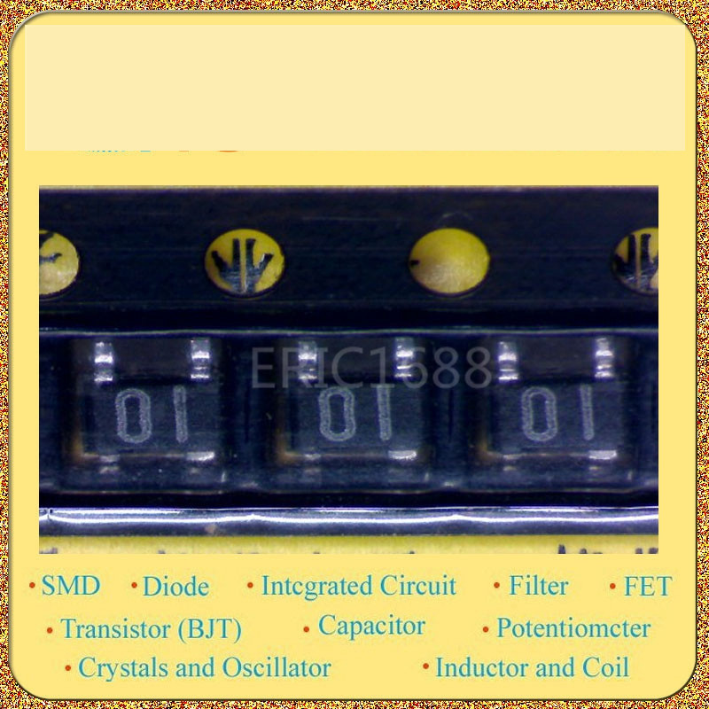 RU201 SOT-143 pen NPN triode screen: 01 ROHM