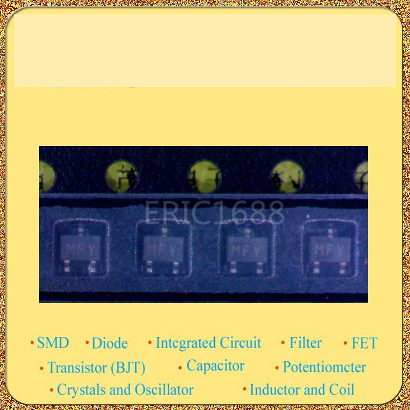 2SC5107-Y SOT-323 pen NPN triode printing: MFY -