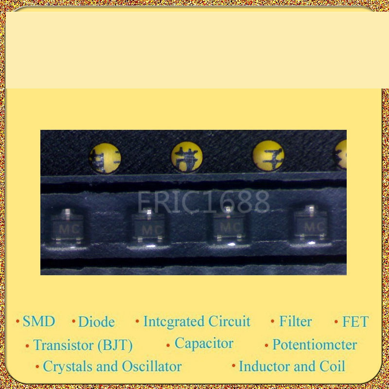 2SC5108-Y SOT-523 pen NPN triode printing: MC -