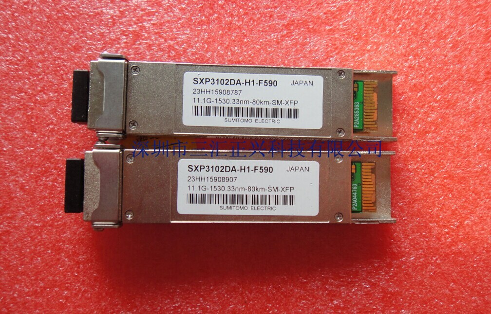 HUAWEI Wan Zhaobo SXP3102DA-H1-F590 10G 80KM 1530.33NM XFP DWDM