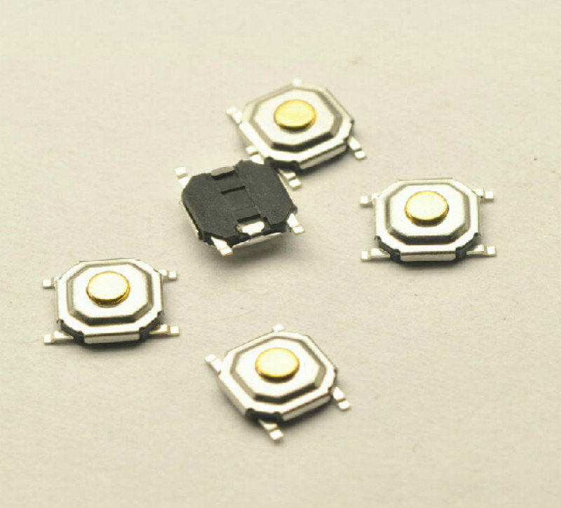 4*4*1.5 touch switch button / inching LCD patch, 4 feet waterproof copper head, 5.2*5.2*1.5 copper key