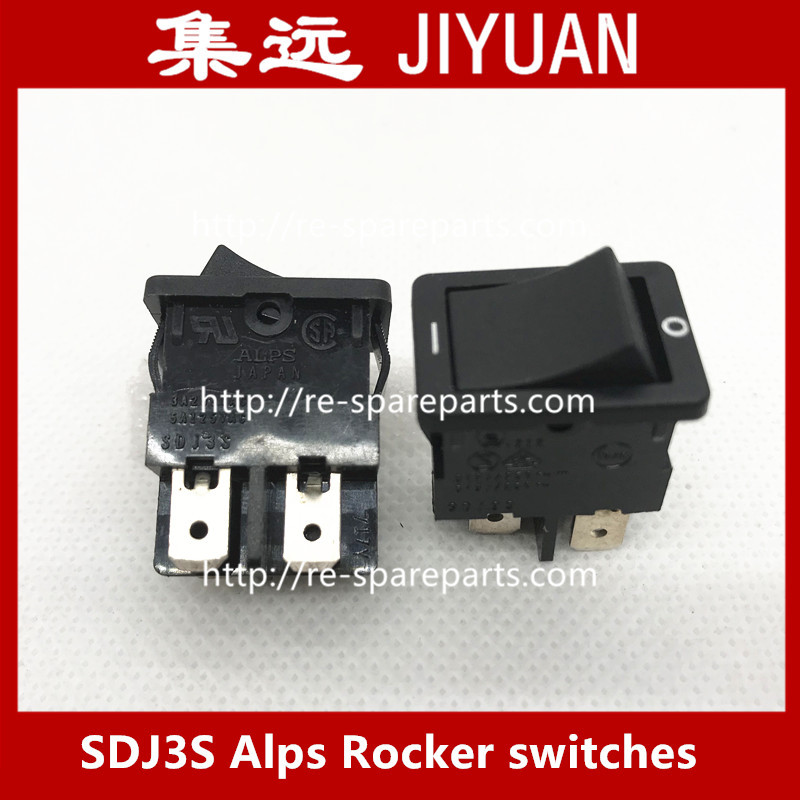 Sdj3s Japanese Alps ship switch 2nd gear 4-foot panel 21 * 15mm 5a250v