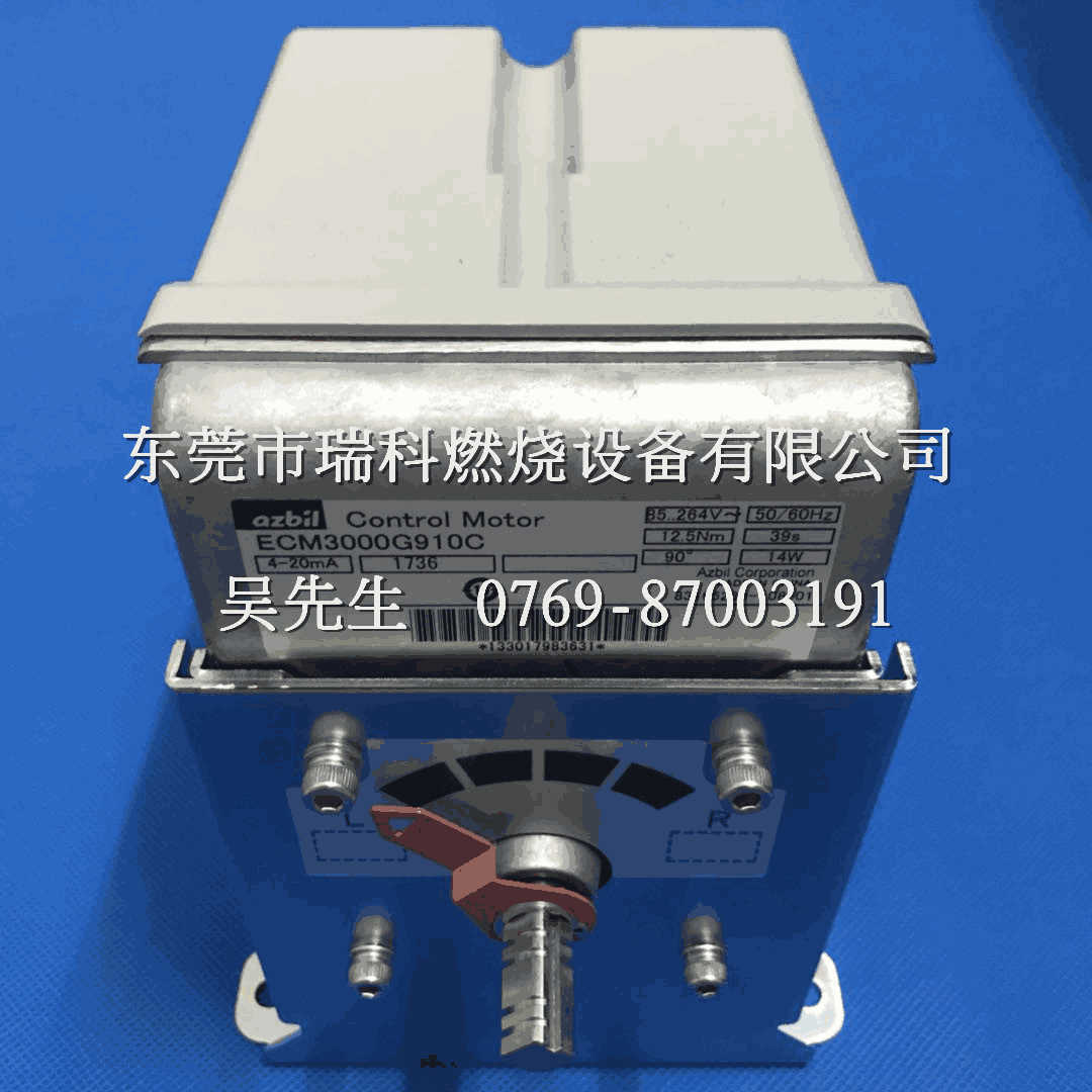 Japan Yamatake Azbil ECM3000G9100   ECM3000G9110 Combustor Servo Motor