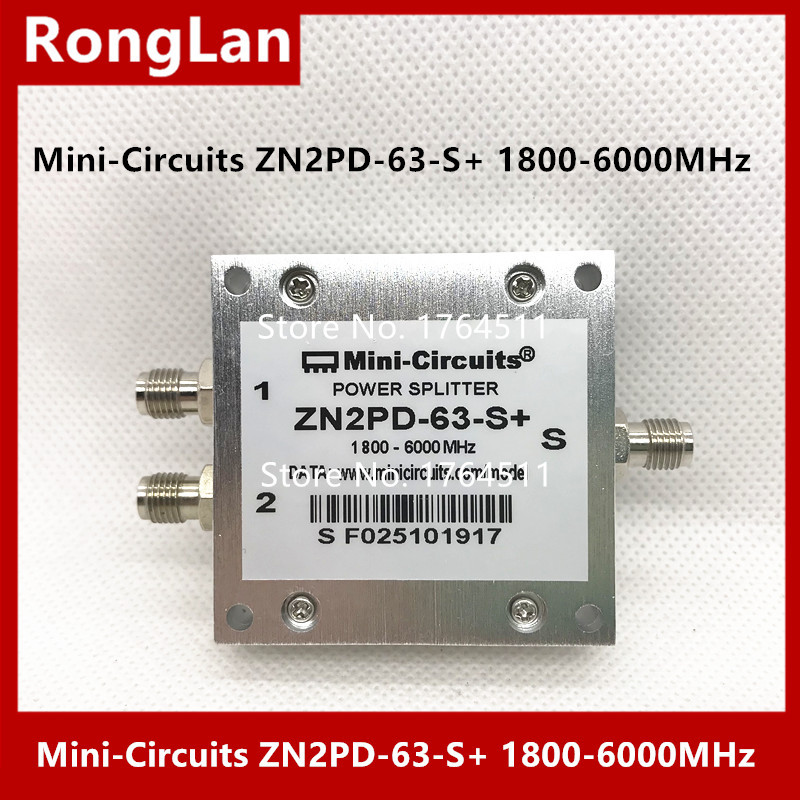 ZN2PD-63-S+ 1800-6000MHz Mini-Circuits a sub two power divider SMA
