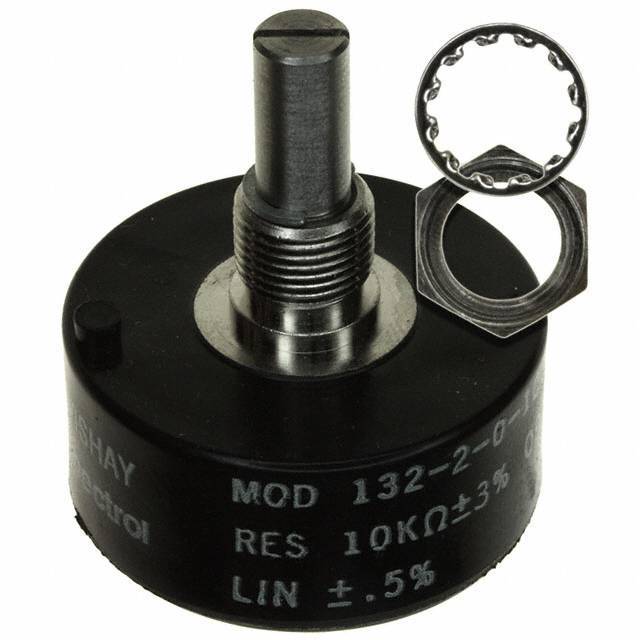 MOD 132-2-0-103 10K ± 3% 132-2-0-101 100R MOD132-2-0-102 1K Vishay original imported rotary potentiometer, winding