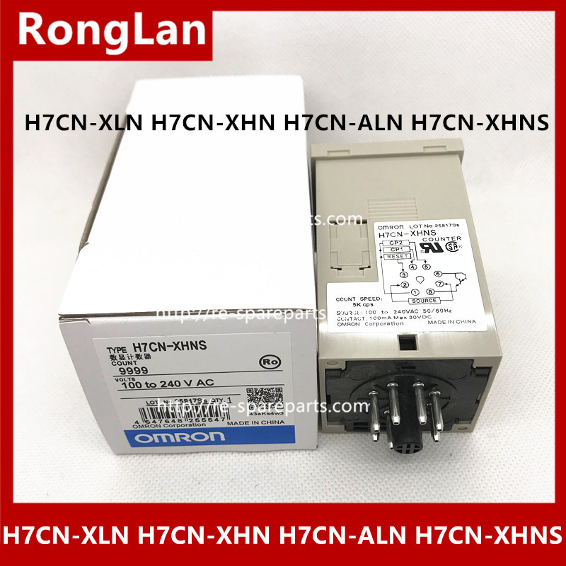 New original authentic OMRON Omron digital counter H7CN-XLN H7CN-XHN H7CN-ALN H7CN-XHNS  DC12-48V AC100-240V