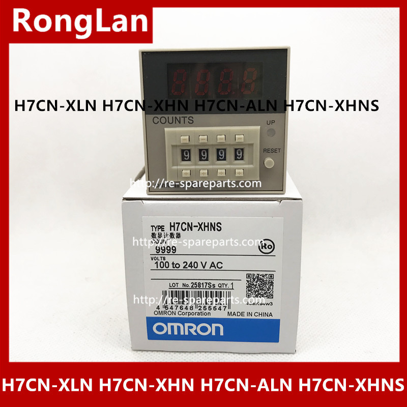 New original authentic OMRON Omron digital counter H7CN-XLN H7CN-XHN H7CN-ALN H7CN-XHNS  DC12-48V AC100-240V