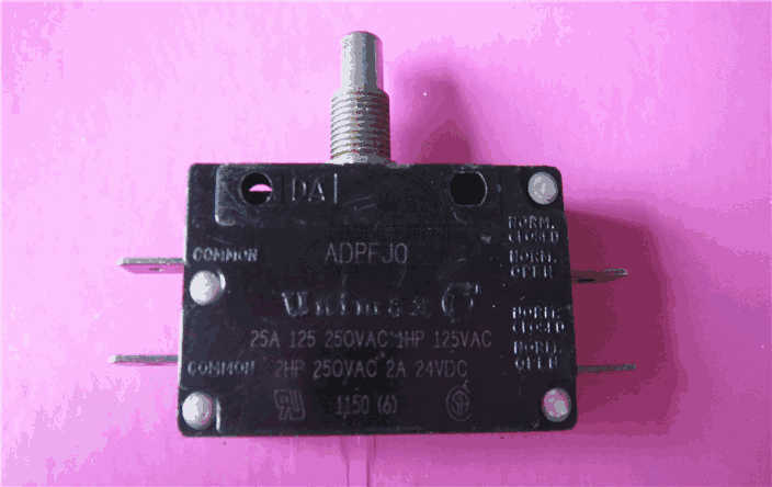 Sanxin Germany Da Adpfjo Limiting Device Push Button Reset Fine Motion Switch 25A/250VAC/24VDC/2a ADPFJ0 ADPFJO
