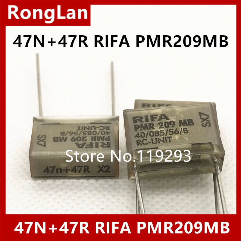 RIFA Funkentstörkond. RC-Kombination 47nF 250VAC 100R PMR209MB5470M100 RIFA Funkentstörkond. RC-Kombination 47nF 250VAC 100R PMR209MB5470M100