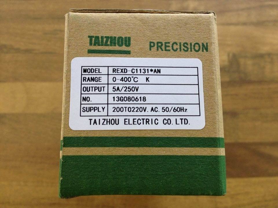 TAIZHOU REXD-C1131 REXD-C1131D REXD-C1131*AN 0-400 K E J R S B N universal temperature control meter relay input 48X48