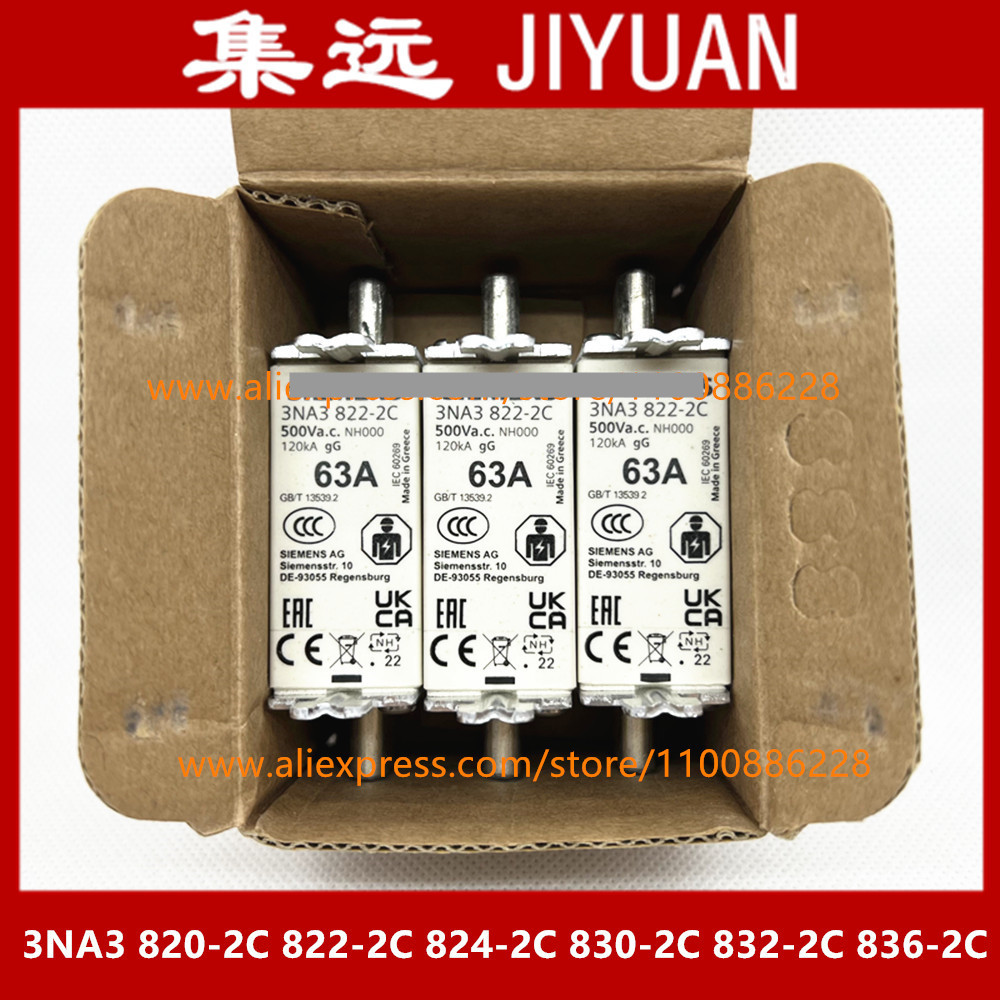 new original spot low-voltage fuses 3NA3 820-2C 822-2C 824-2C 830-2C 832-2C 836-2C