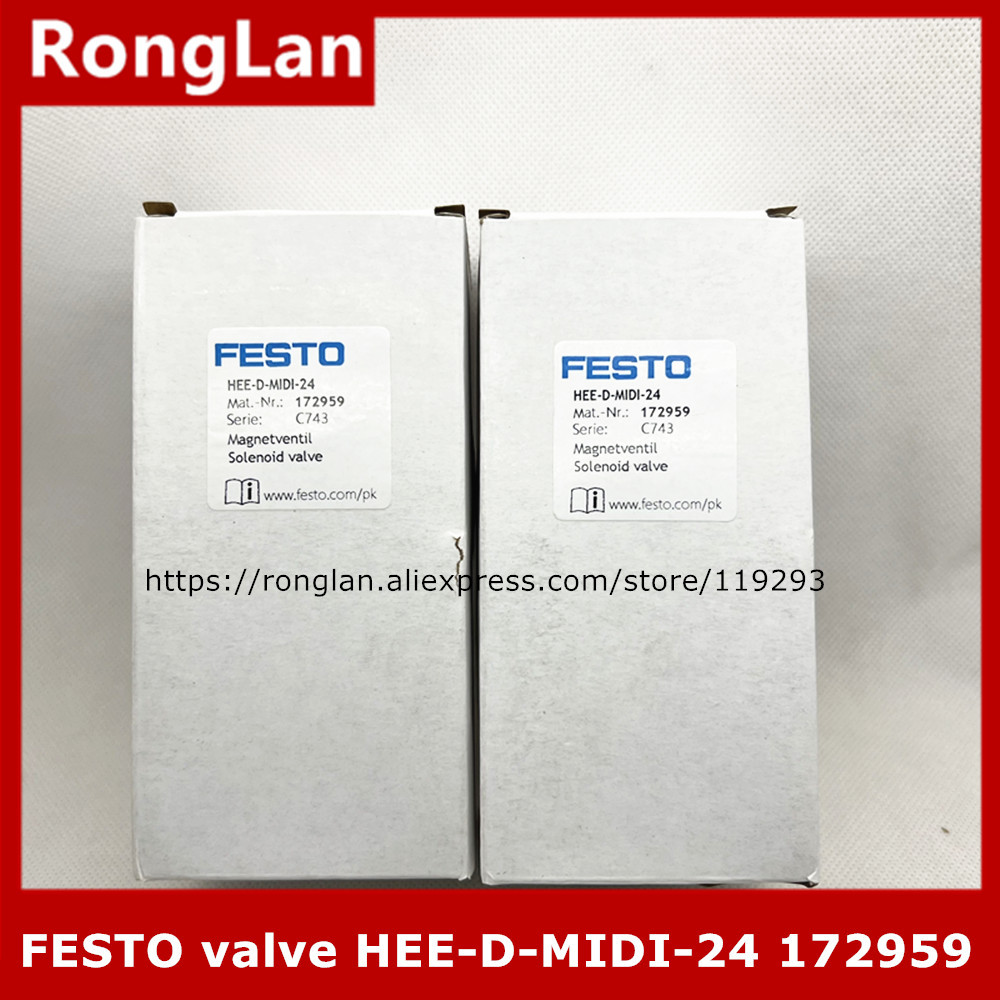 New original authentic special sales FESTO soft-start valve HEE-D-MIDI-24 spot 172959