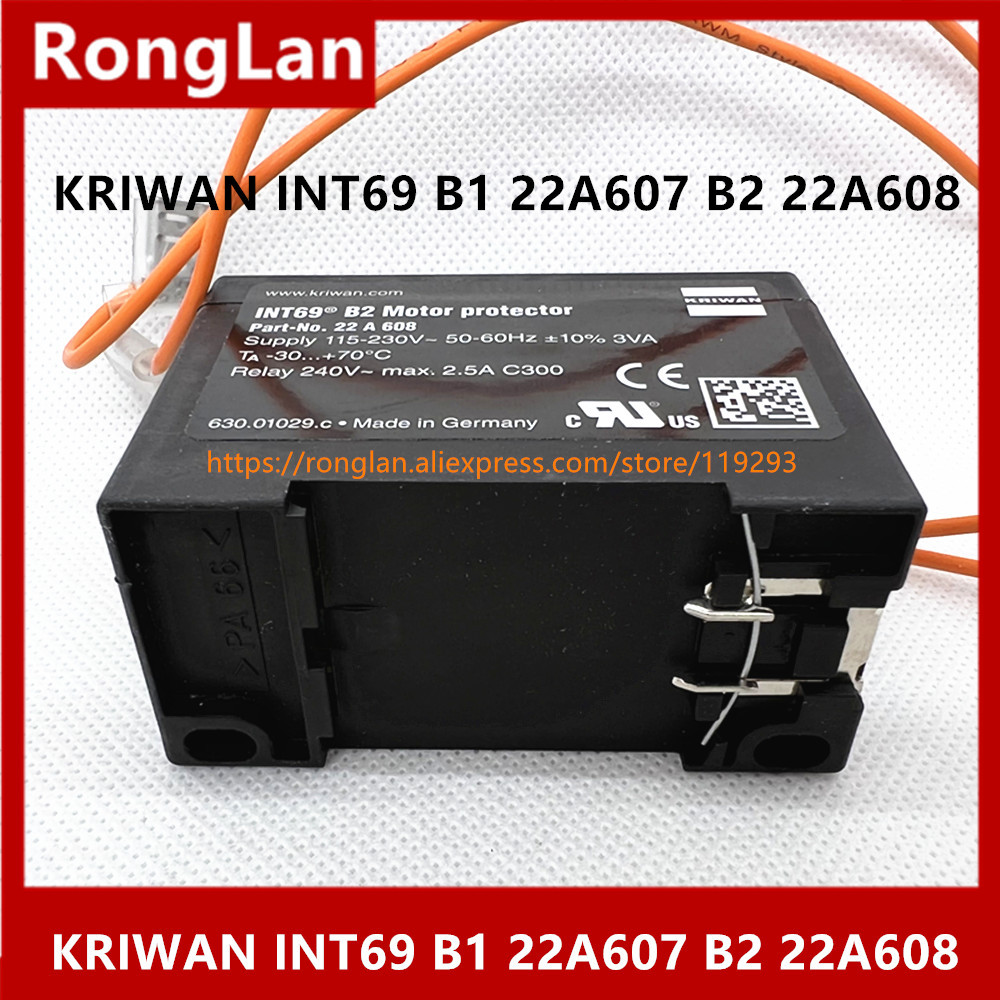 German original KRIWAN motor protection module INT69 B1 22A607 B2 22A608 Bizel dedicated