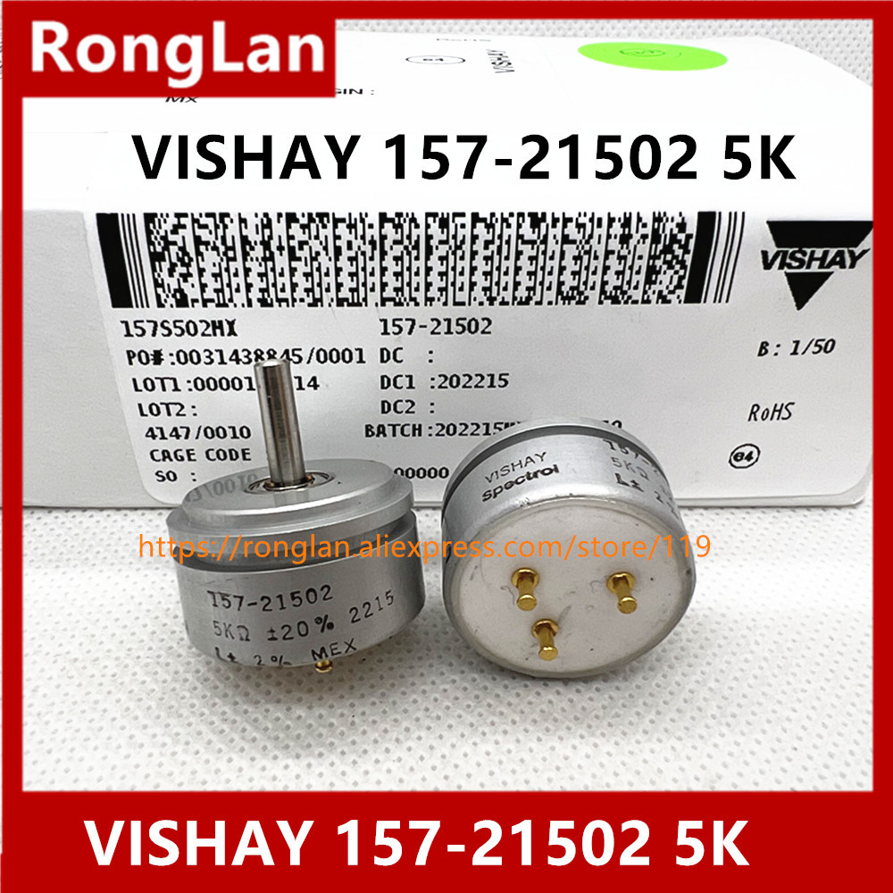 Mexico VISHAY 157-21502 5K + 20% precision potentiometer 1W, 3.17 mm