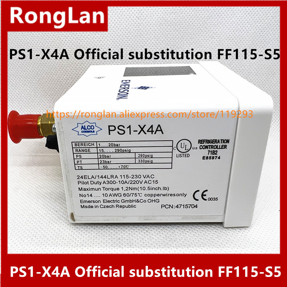 original ALCO Germany high PS1-X4A Official substitution FF115-S5 BAA single high-pressure type automatic pressure controller 1-20bar 2-20bar