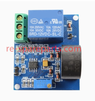 5A overcurrent protection sensor module AC current detection sensor 12V relay SUNLEPHANT