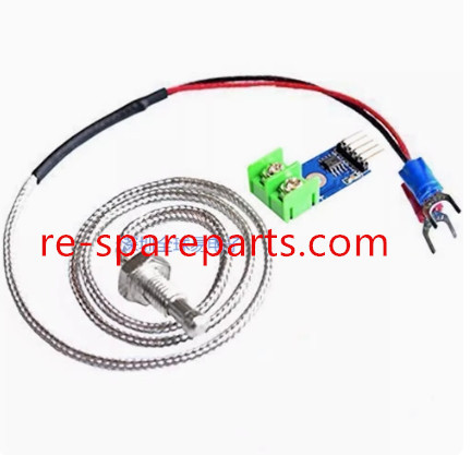 MAX6675 K-type thermocouple module temperature sensor can measure a maximum temperature of 1024 degrees Celsius