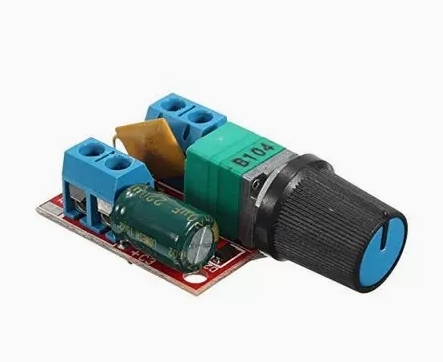Mini DC Motor PWM Governor 3V6 12 24 35V Speed Control Switch Ultra Small LED Dimmer 5A