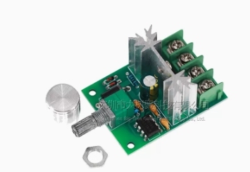 DC motor fan speed controller 6V 12V 6A high-power PWM stepless speed control board speed control switch
