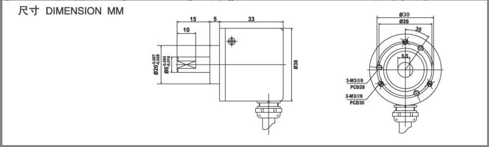 H20K-37-SS-500-ABZC-26LS31-SCS6-5V-S new French technology encoder