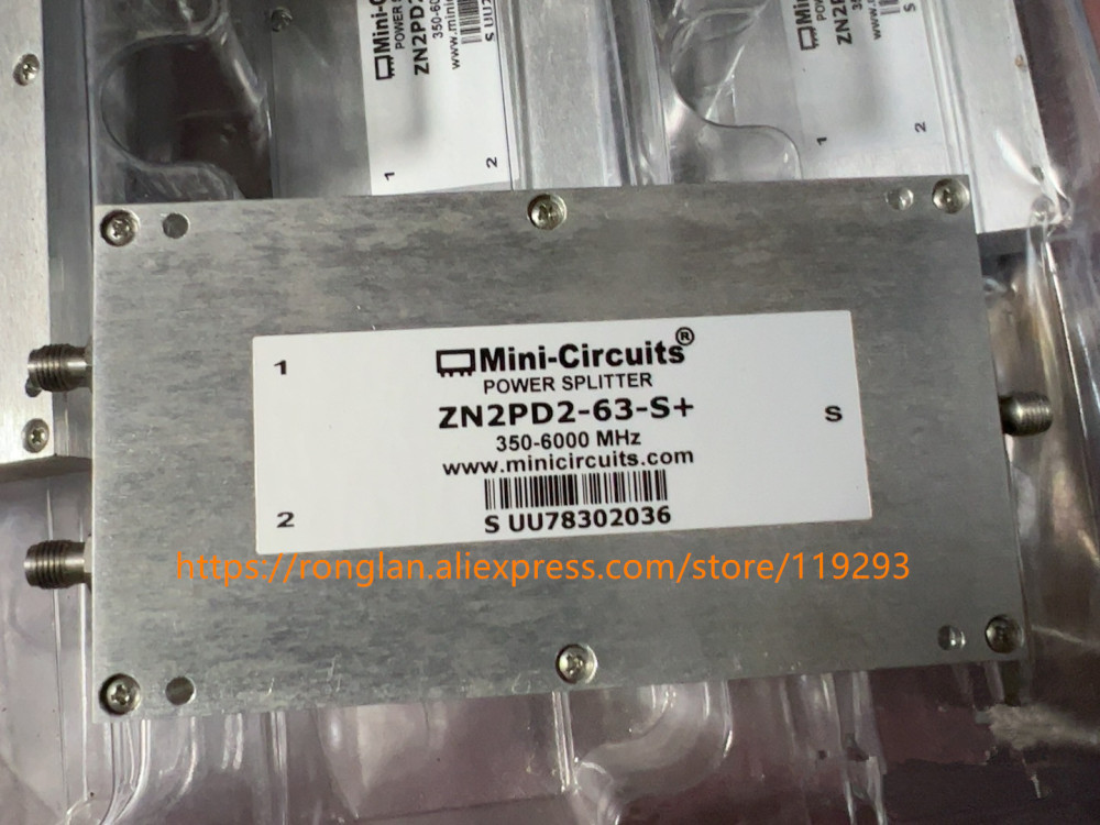 ZN2PD2-63-S+ 350-6000MHz Mini-Circuits a sub two power divider SMA