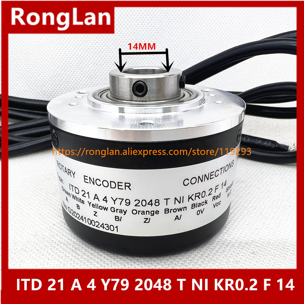 ITD 21 A 4 Y79 2048 T NI KR0.2 F 14 Swiss internal diameter 14MM technology encoder new technology