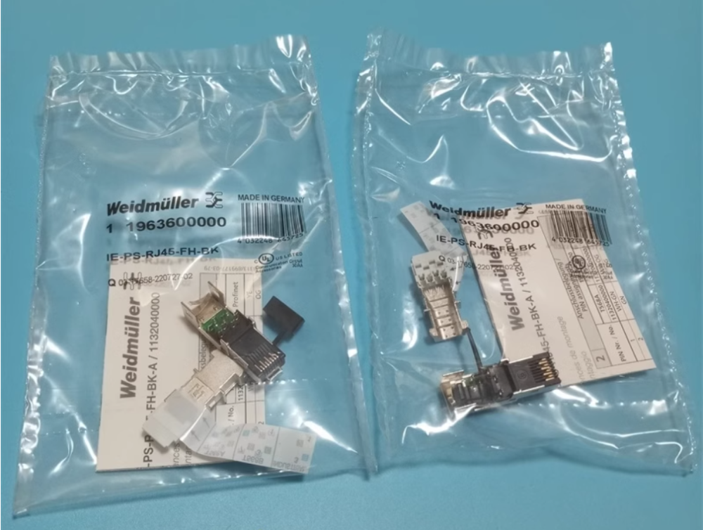 * special sales * brand new original authentic Weidmuller plug IE-PS-RJ45-FH-BK-P 1132060000 IE-PS-RJ45-FH-BK 1963600000