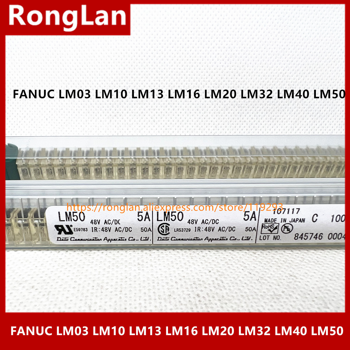 Original FANUC  Fuse  A60L-0001-0290 LM03 LM05 LM10 LM13 LM16 LM20 LM32 LM40 LM50