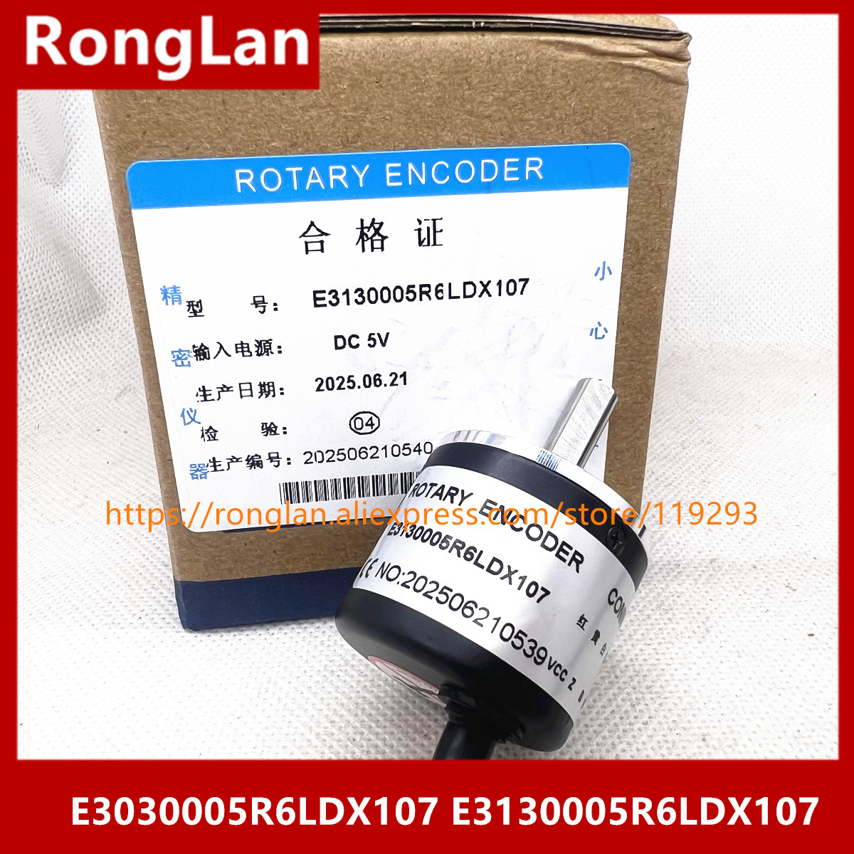 E3030005R6LDX107 E3130005R6LDX107  new Italy technology encoder 30MM diameter