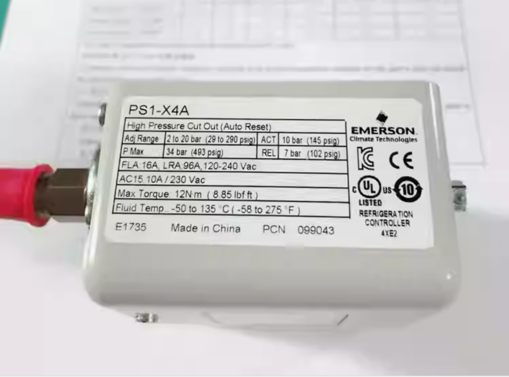 original ALCO Germany high PS1-X4A Official substitution FF115-S5 BAA single high-pressure type automatic pressure controller 1-20bar 2-20bar