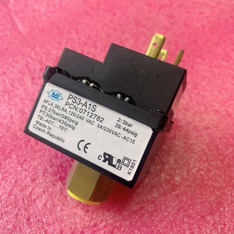 ALCO EMERSON PS3-A1S 1.9/2.7bar 1.7/3bar 3.9/5.2bar 1/2.5bar 0.1/1.1bar 2/3bar 2.5/4bar 2.3/3.3bar switch pressure controller
