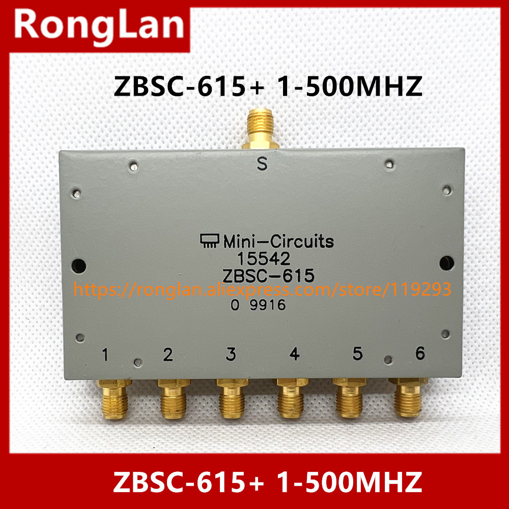 Mini-Circuits ZBSC-615+ 1-500MHZ six SMA power divider