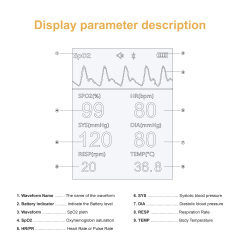 PM6100 Portable Multi-Parameter Patient Monitor 6-Vital Signs Handheld Health Monitor with Bluetooth for Remote Patient Monitoring System,MY SHOP,PM6100 Portable Multi-Parameter Patient Monitor 6-Vital Signs Handheld Health Monitor with Bluetooth for Remote Patient Monitoring System