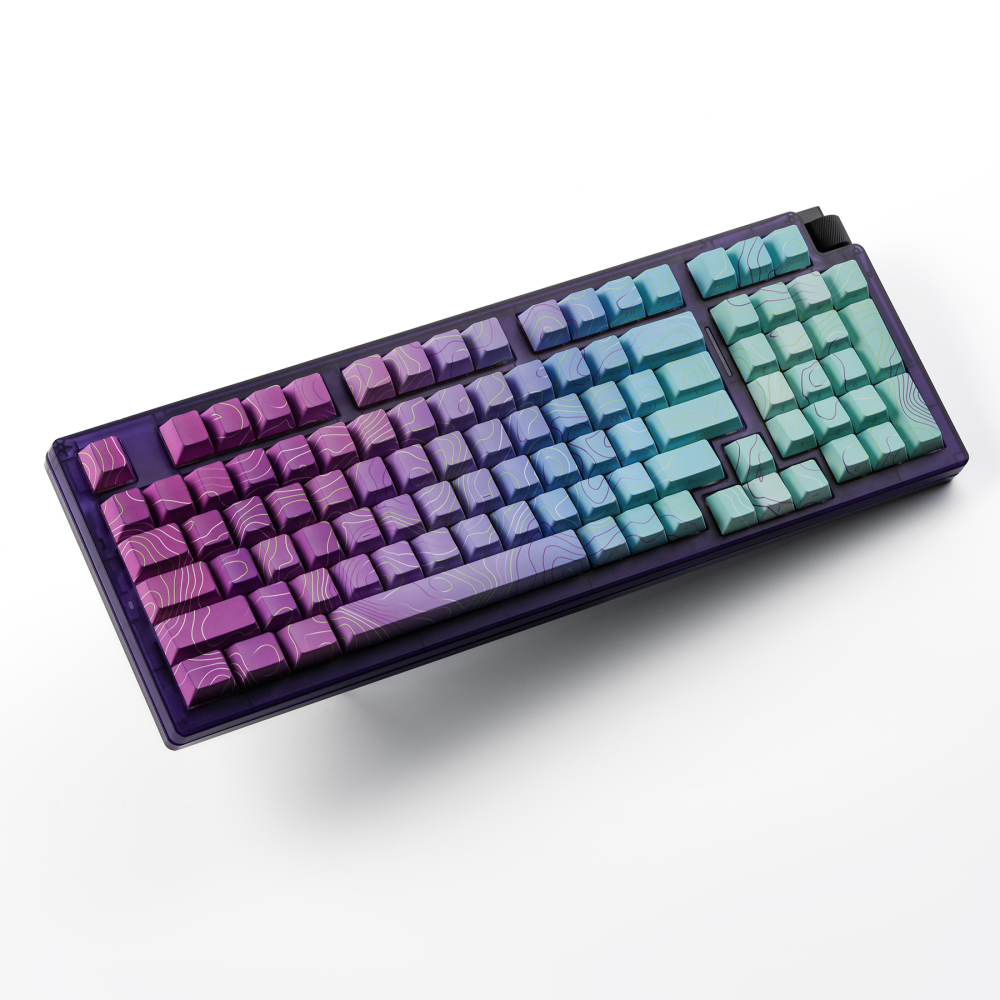 Cyber Contour 135 Keys Cherry Profile 1.7mm Thick PBT 5-Side Dye-Sub Keycaps