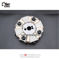 4235766 flexible rubber coupling ass’y with hub for hitachi machinery