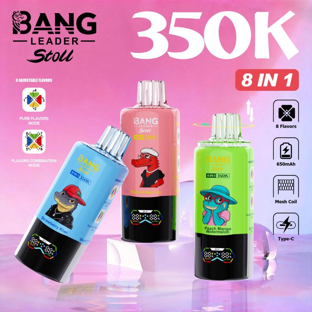 EU Delivery 350000 Puffs Hotter Digital Screen Cheap Price 8 in 1 Puff Vape Wholesale Vaper