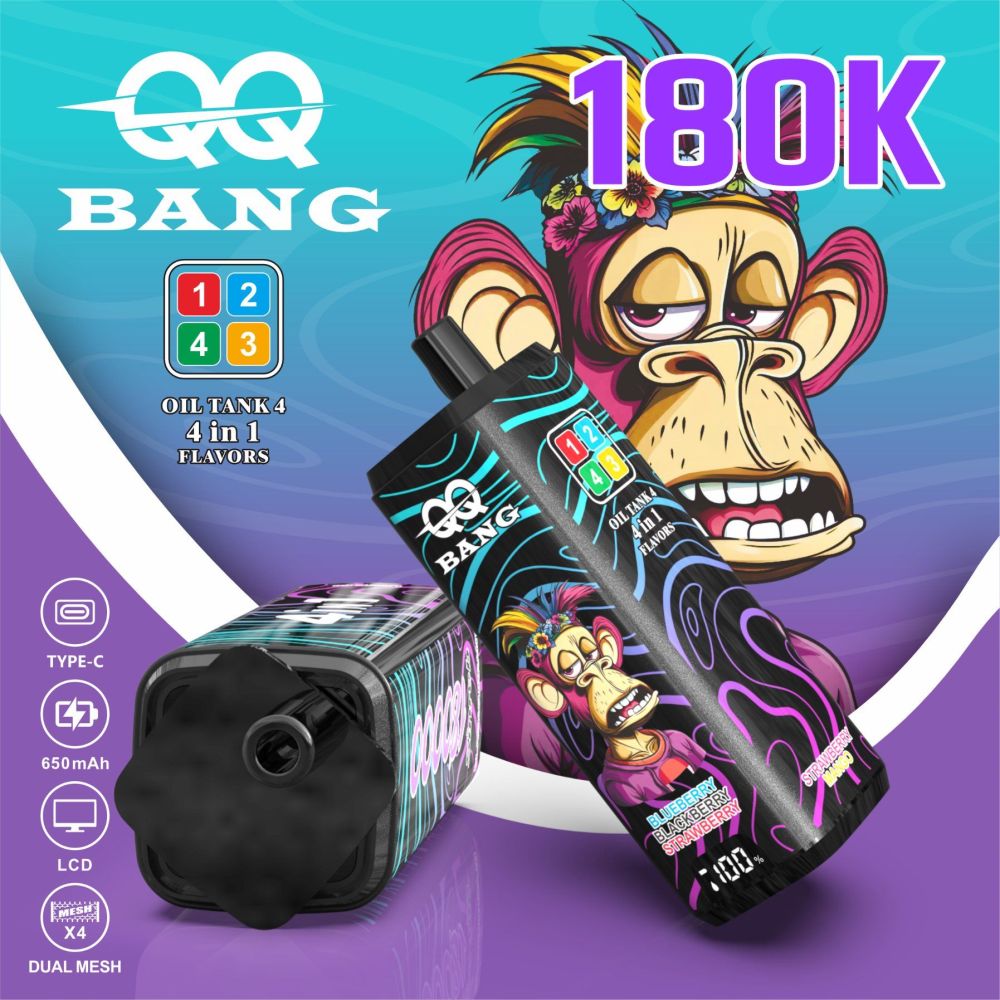 China Original Shenzhen Manufacture Bang Dtl E Cigarette Geek Bar 180000 Puff Wholesale E Hookah Vape