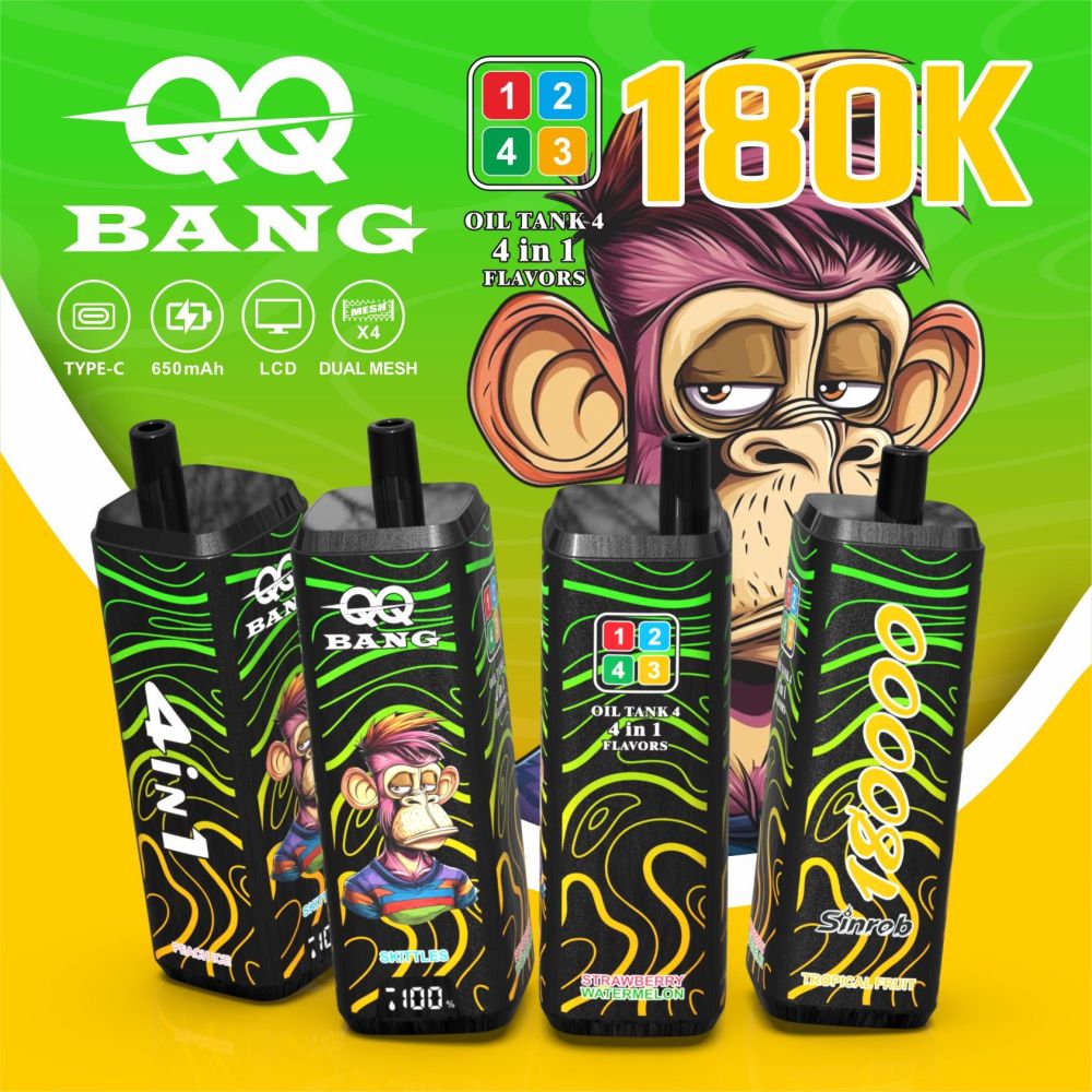 China Original Shenzhen Manufacture Bang Dtl E Cigarette Geek Bar 180000 Puff Wholesale E Hookah Vape