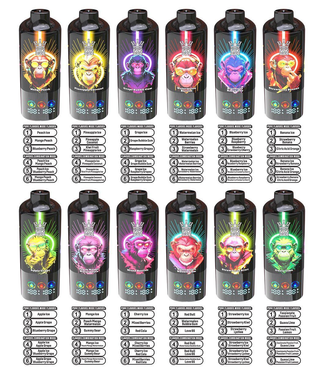 USA EU Hot Selling Bang 150000 Puffs 0 2% 3% 5% Vape Bar Wholesale E Cigarette