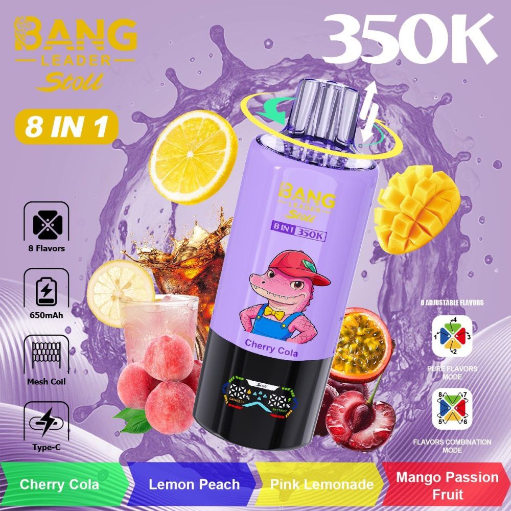 EU Delivery 350000 Puffs Hotter Digital Screen Cheap Price 8 in 1 Puff Vape Wholesale Vaper
