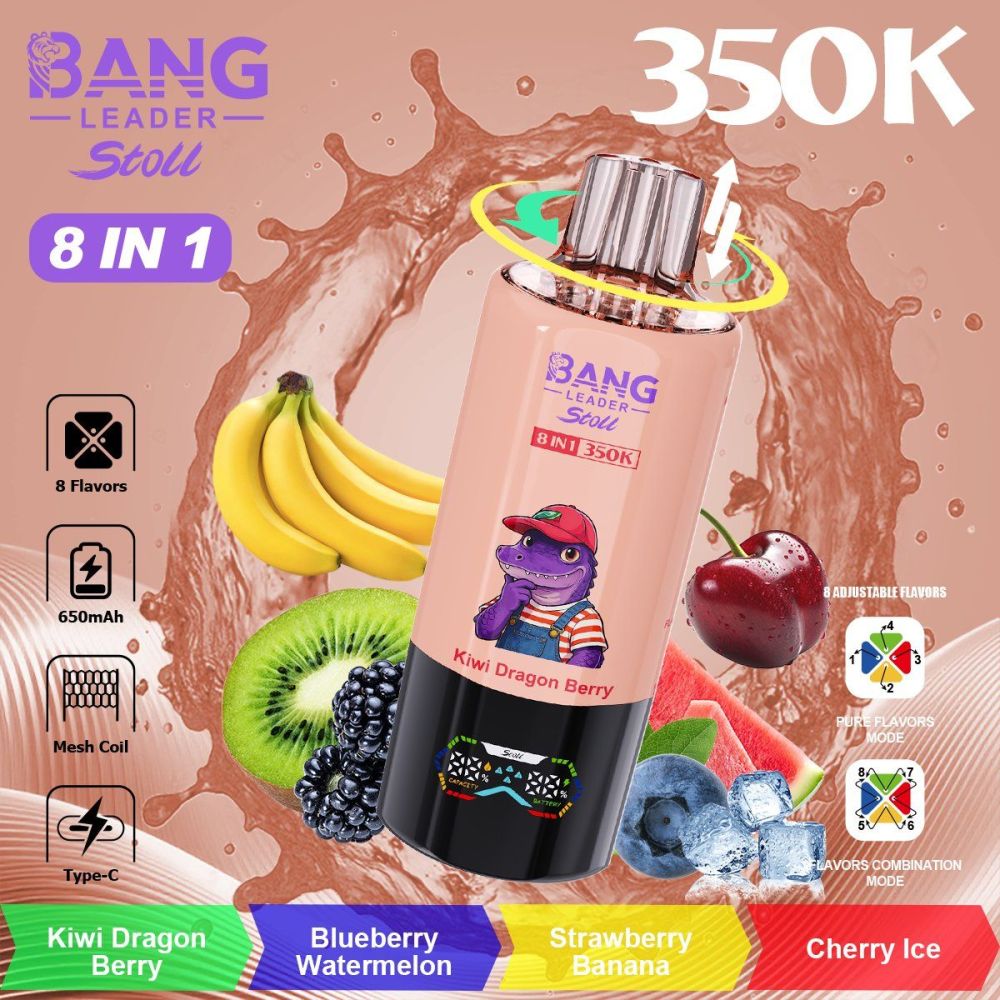 EU Delivery 350000 Puffs Hotter Digital Screen Cheap Price 8 in 1 Puff Vape Wholesale Vaper