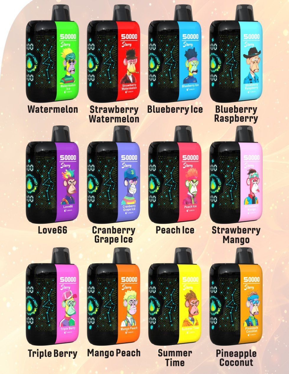 Wholesale Bang Bar 50000 Puffs Newest Fruit Electronic Eigarette Hot Sell USA Mini Atomizer Vape