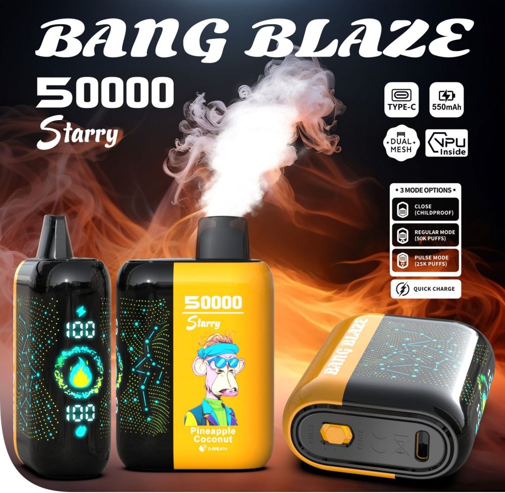 Wholesale Bang Bar 50000 Puffs Newest Fruit Electronic Eigarette Hot Sell USA Mini Atomizer Vape